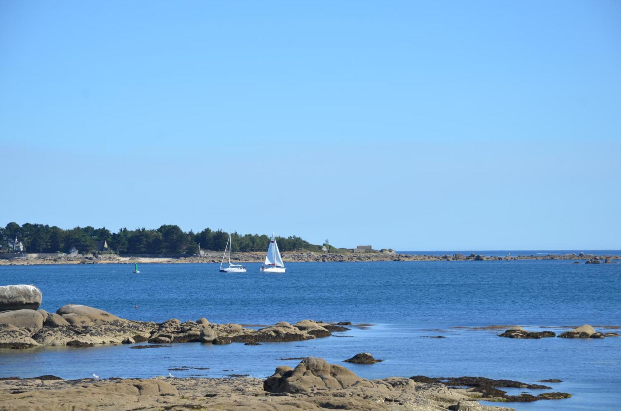 Appartement Corniche II - Superbe Vue Mer !!! Wir Sprechen Flieben Deutsch, Touristentipps, We Speak English Concarneau Exteriör bild
